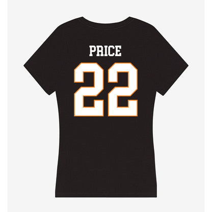 UT Martin - NCAA Men's Basketball : Ty Price - Women's V-Neck T-Shirt-1