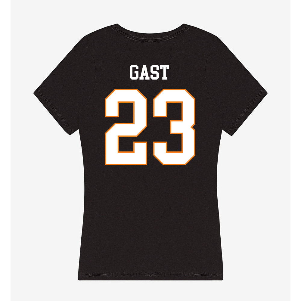 UT Martin - NCAA Baseball : Austin Gast - Women's V-Neck T-Shirt-1