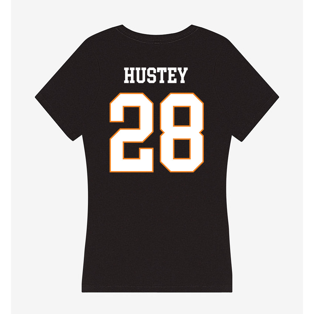 UT Martin - NCAA Softball : Jordyn Hustey - Women's V-Neck T-Shirt-1