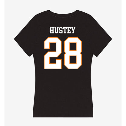 UT Martin - NCAA Softball : Jordyn Hustey - Women's V-Neck T-Shirt-1