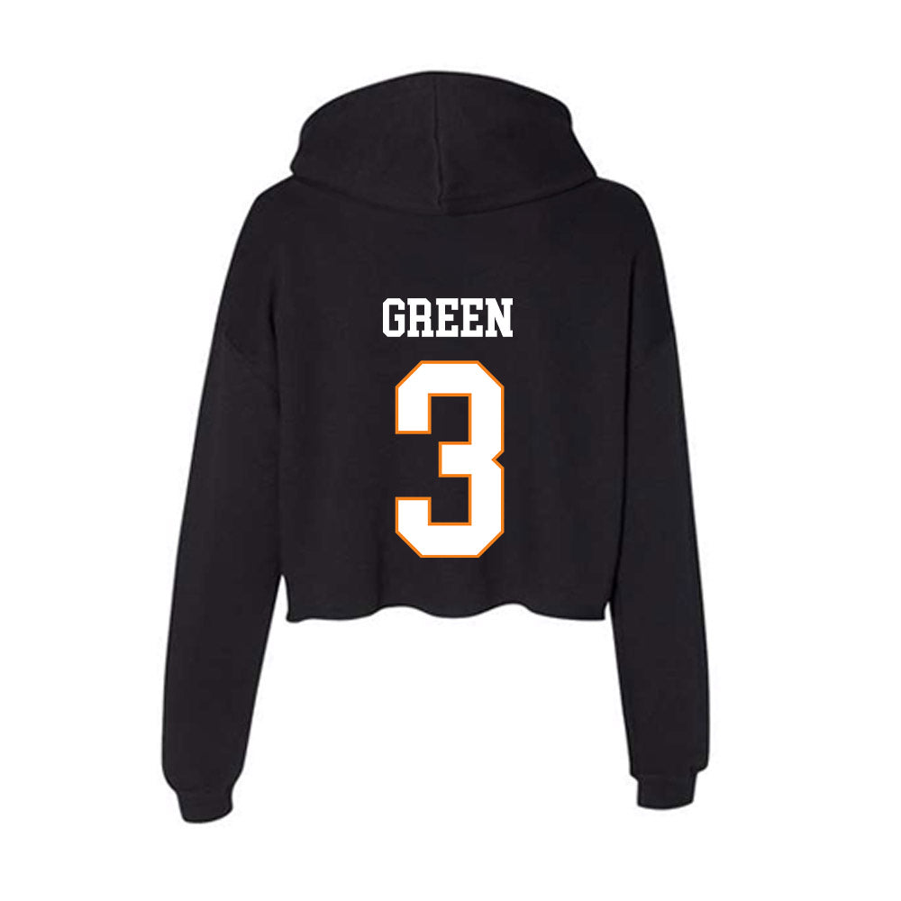 UT Martin - NCAA Softball : Ashtyn Green - Women's Crop Fleece Hoodie-1