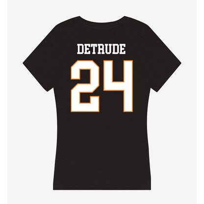 UT Martin - NCAA Baseball : Bennett DeTrude - Women's V-Neck T-Shirt-1