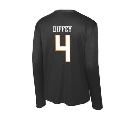 UT Martin - NCAA Baseball : Choyce Diffey - Activewear Long Sleeve T-Shirt-1