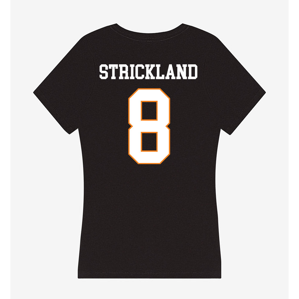 UT Martin - NCAA Baseball : Bo Strickland - Women's V-Neck T-Shirt-1