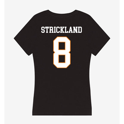UT Martin - NCAA Baseball : Bo Strickland - Women's V-Neck T-Shirt-1