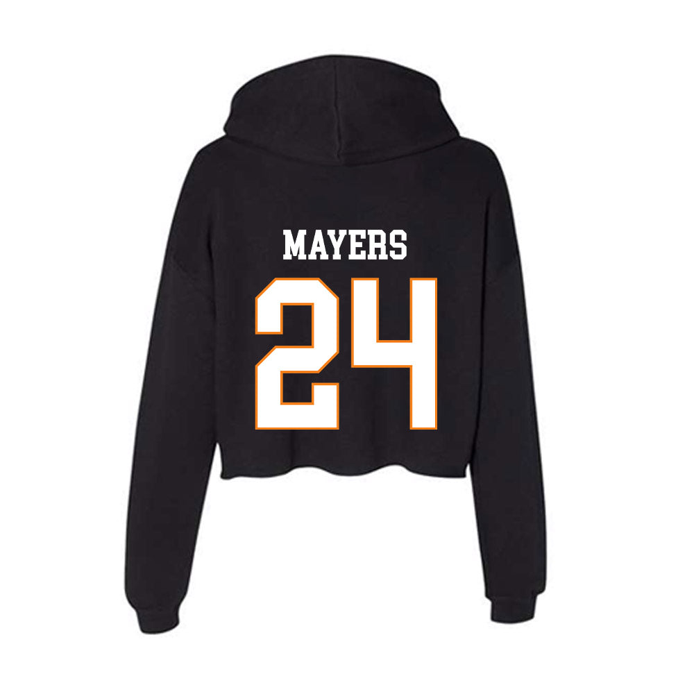 UT Martin - NCAA Football : Jamal Mayers - Women's Crop Fleece Hoodie-1