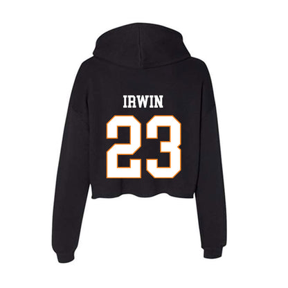 UT Martin - NCAA Football : Jack Irwin - Women's Crop Fleece Hoodie-1