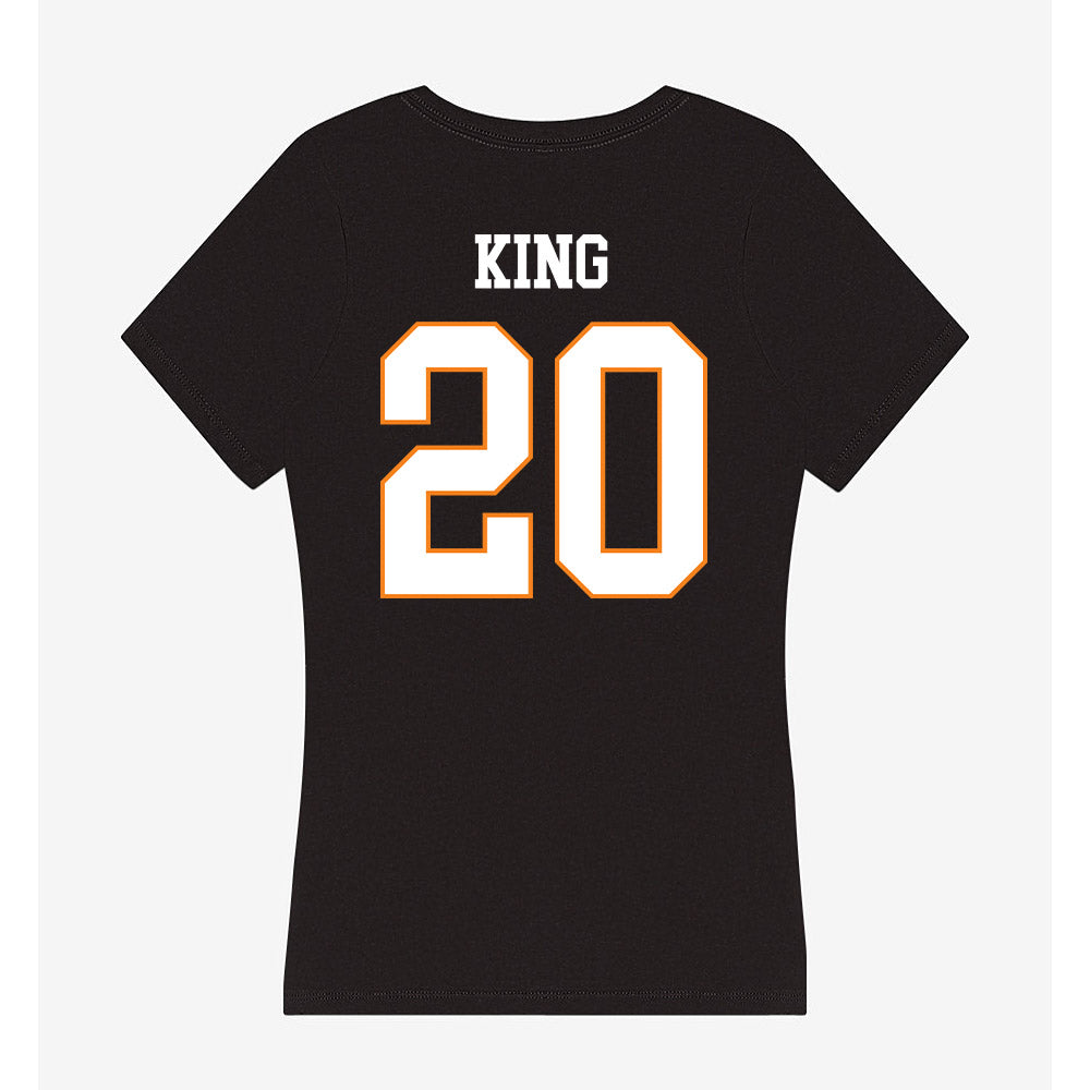 UT Martin - NCAA Baseball : Brandon King - Women's V-Neck T-Shirt-1