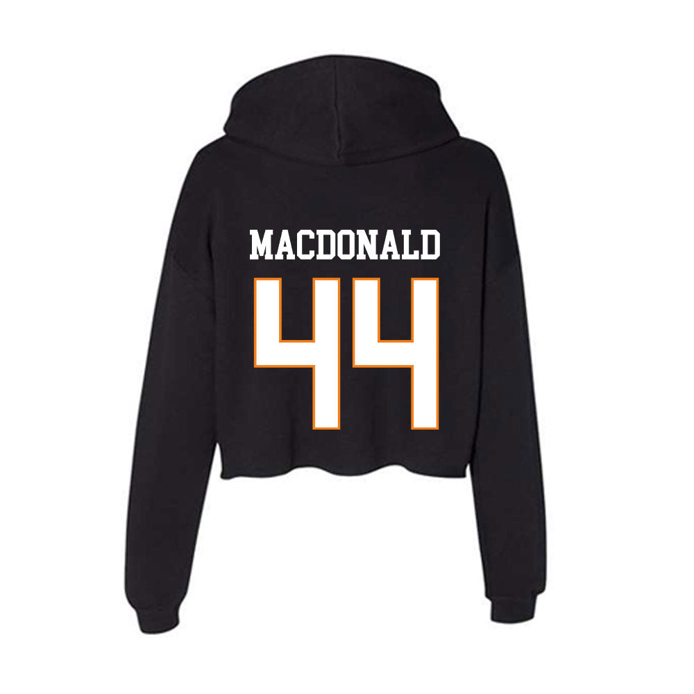 UT Martin - NCAA Women's Soccer : Lena MacDonald - Women's Crop Fleece Hoodie-1