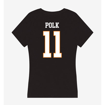 UT Martin - NCAA Softball : Maddie Polk - Women's V-Neck T-Shirt-1
