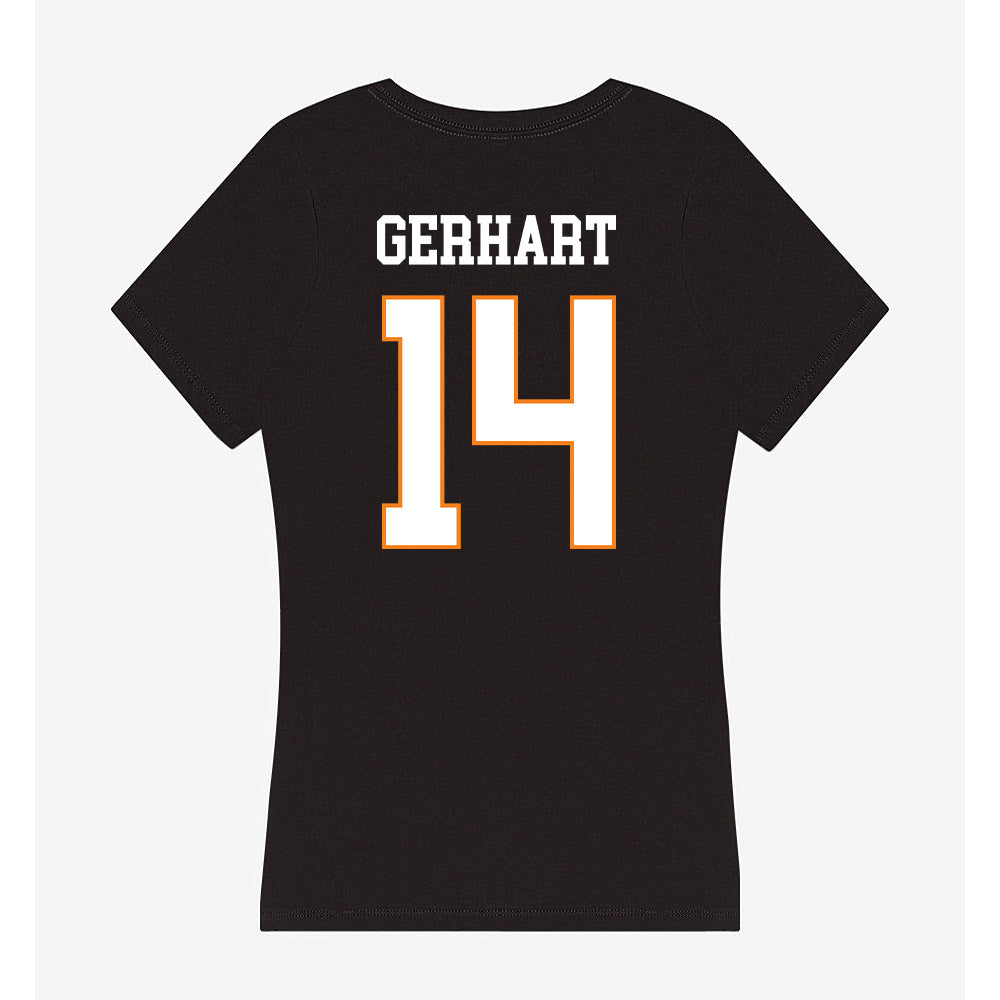 UT Martin - NCAA Baseball : Gates Gerhart - Women's V-Neck T-Shirt-1