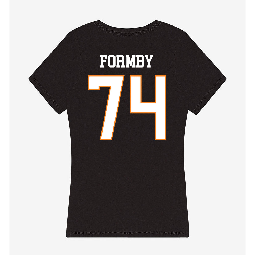 UT Martin - NCAA Football : Hayes Formby - Women's V-Neck T-Shirt-1