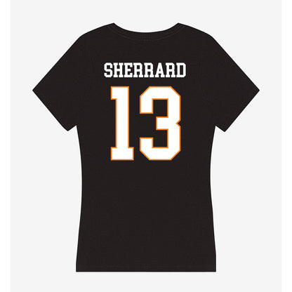 UT Martin - NCAA Football : Khia Sherrard - Women's V-Neck T-Shirt-1