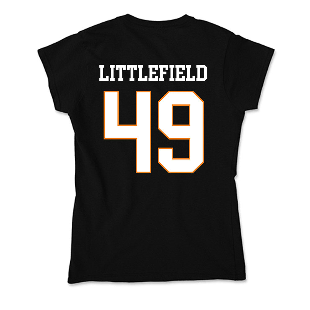 UT Martin - NCAA Football : Connon Littlefield - Soft Style Women’s T-Shirt-1