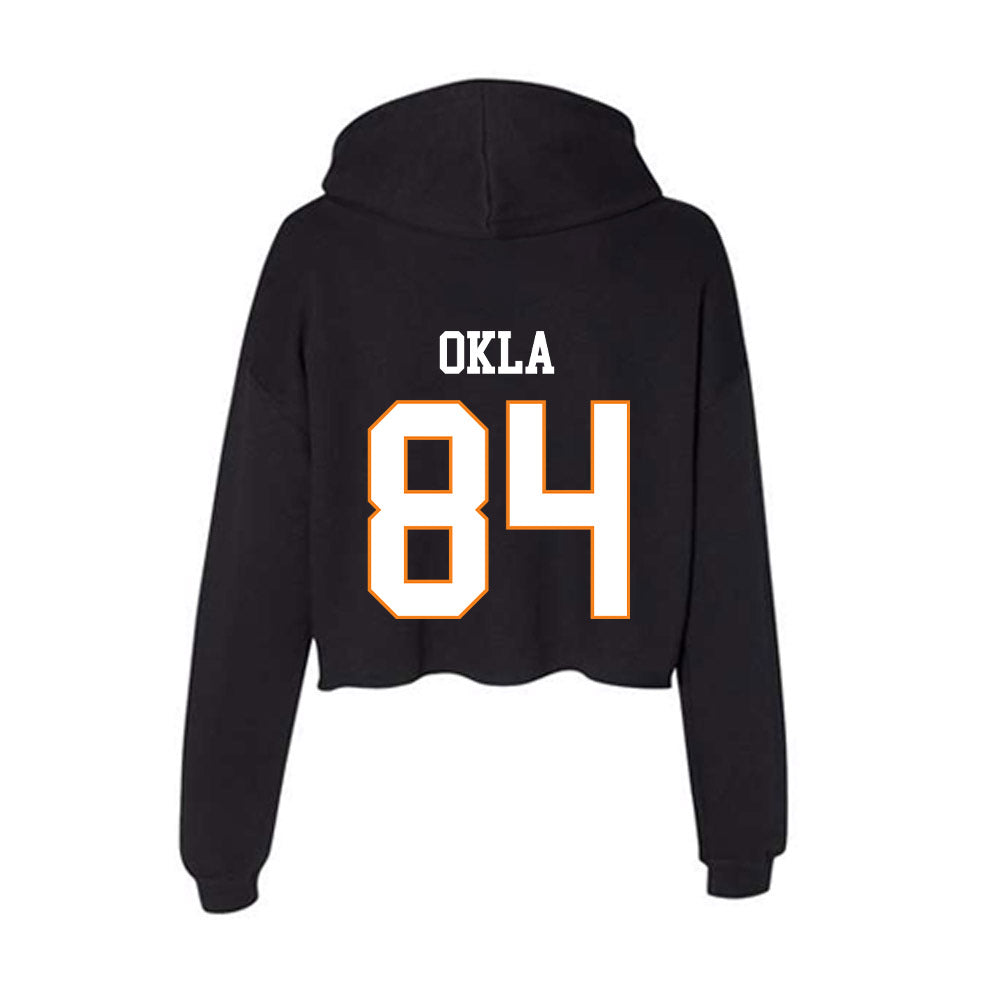 UT Martin - NCAA Football : Landon Okla - Women's Crop Fleece Hoodie-1