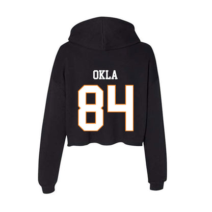 UT Martin - NCAA Football : Landon Okla - Women's Crop Fleece Hoodie-1