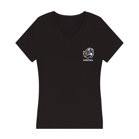UT Martin - NCAA Women's Basketball : Raven Sims - Women's V-Neck T-Shirt-0