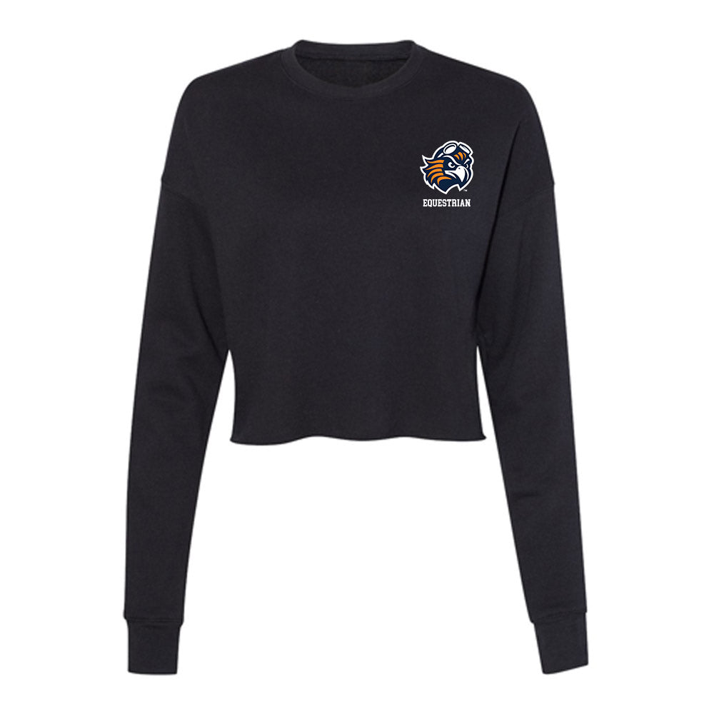 UT Martin - NCAA Equestrian : Logan Putvinski - Women's Cropped Crew Fleece-0