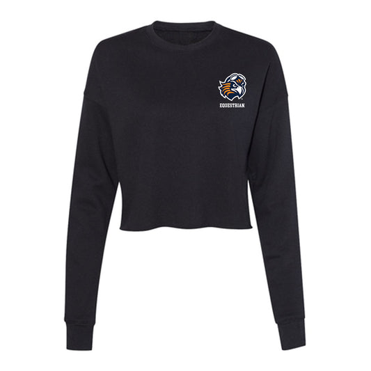UT Martin - NCAA Equestrian : Logan Putvinski - Women's Cropped Crew Fleece-0