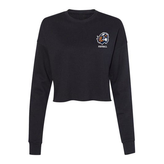 UT Martin - NCAA Football : Patrick Crump - Women's Cropped Crew Fleece-0