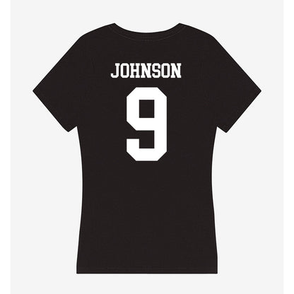 UAB - NCAA Football : AJ Johnson - Women's V-Neck T-Shirt-1