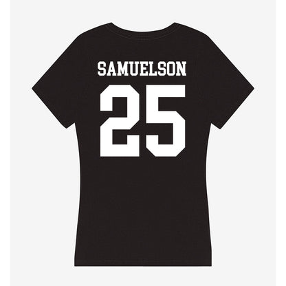 UAB - NCAA Baseball : Carter Samuelson - Women's V-Neck T-Shirt-1