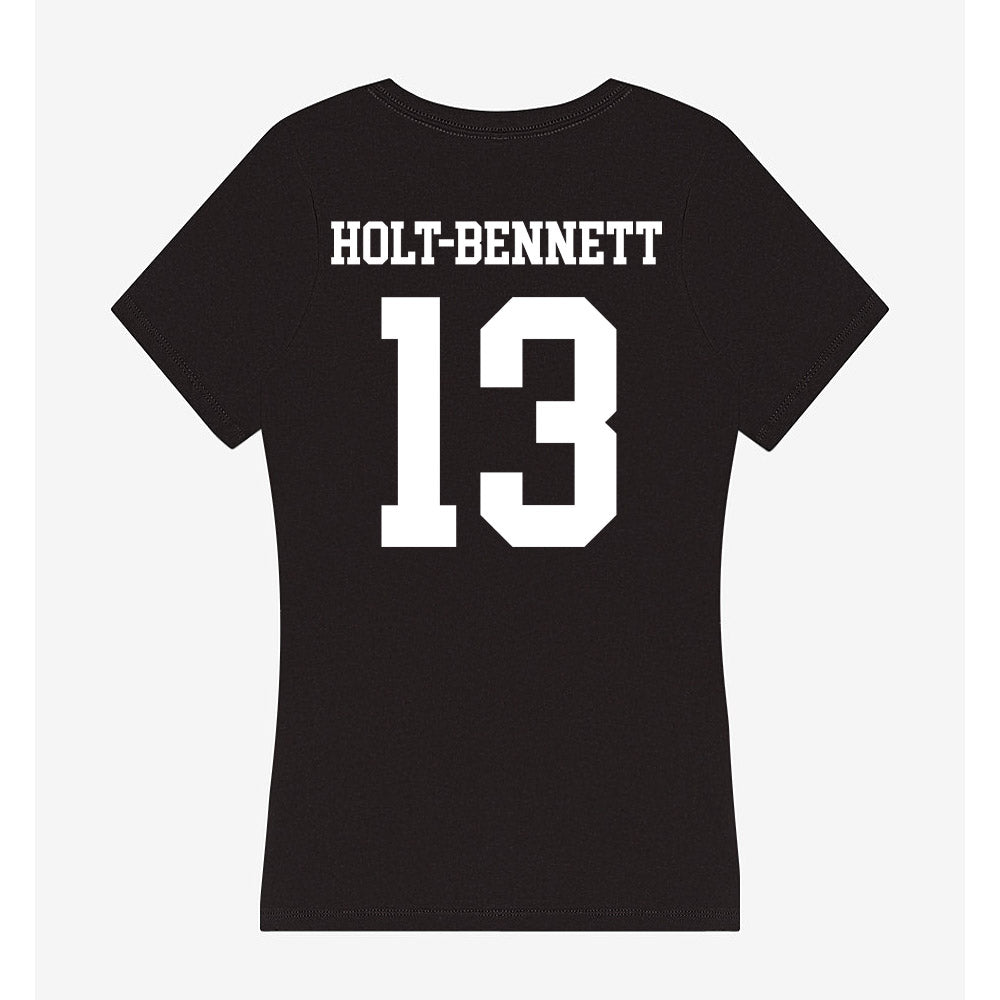 UAB - NCAA Football : Malachi Holt-Bennett - Women's V-Neck T-Shirt-1