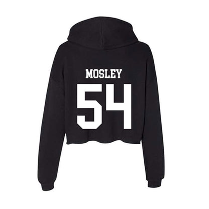 UAB - NCAA Football : Kyle Mosley - Women's Crop Fleece Hoodie-1