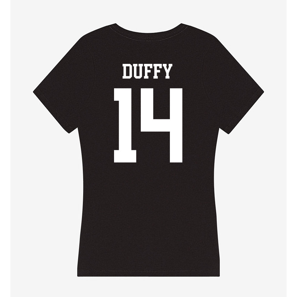 UAB - NCAA Women's Basketball : Monae Duffy - Women's V-Neck T-Shirt-1