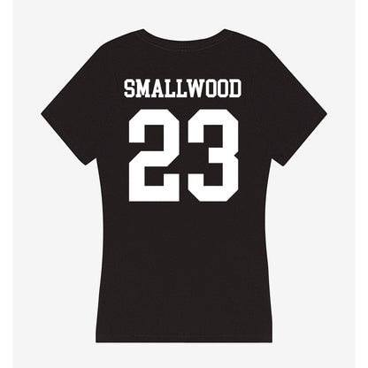 UAB - NCAA Women's Basketball : Cali Smallwood - Women's V-Neck T-Shirt-1