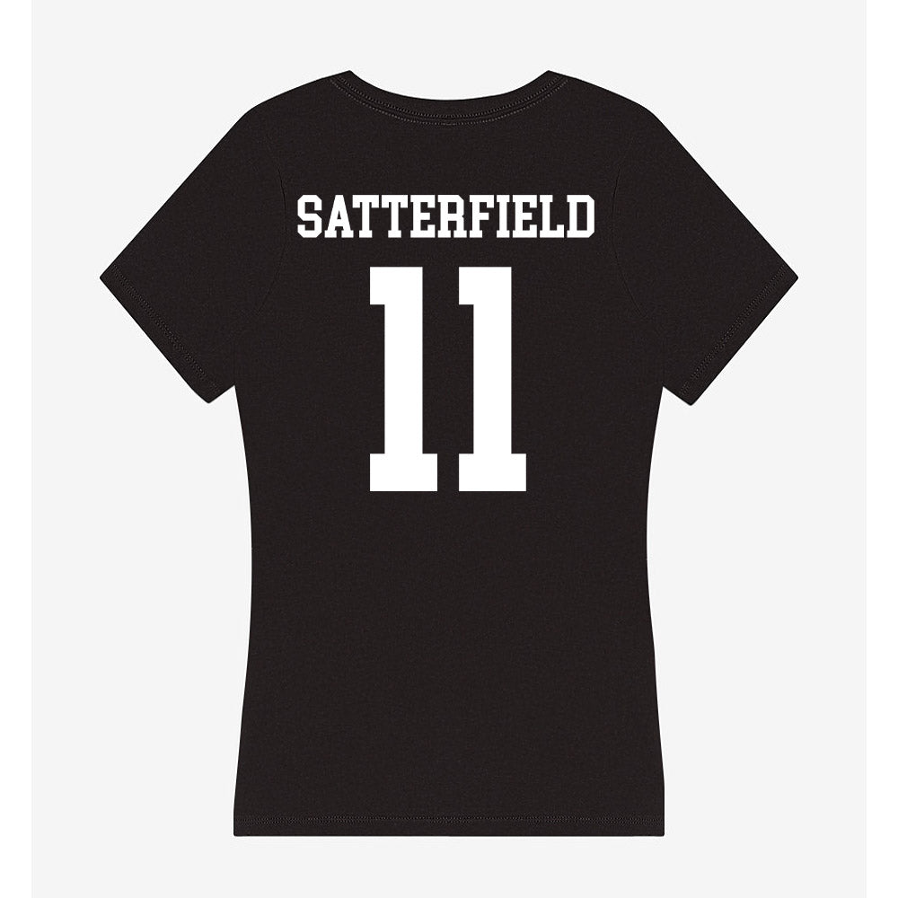 UAB - NCAA Men's Basketball : Kj Satterfield - Women's V-Neck T-Shirt-1