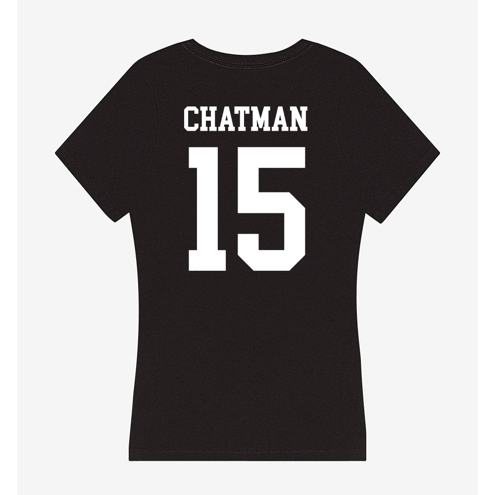UAB - NCAA Men's Basketball : Evan Chatman - Women's V-Neck T-Shirt-1
