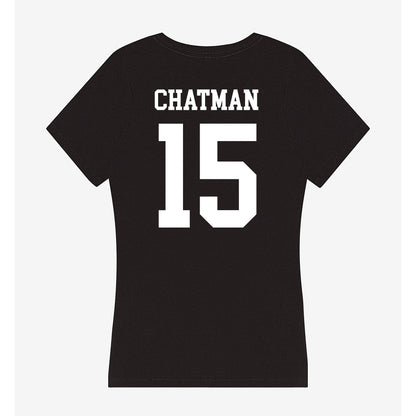 UAB - NCAA Men's Basketball : Evan Chatman - Women's V-Neck T-Shirt-1