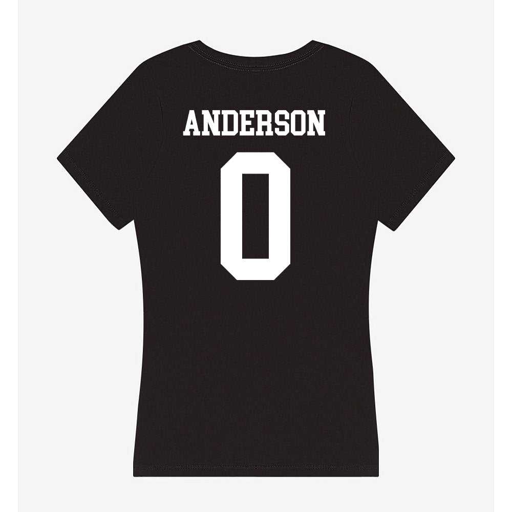 UAB - NCAA Men's Basketball : Dayjaun Anderson - Women's V-Neck T-Shirt-1