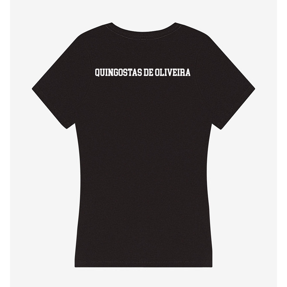 UAB - NCAA Women's Track & Field : Leticia Quingostas de Oliveira - Women's V-Neck T-Shirt-1