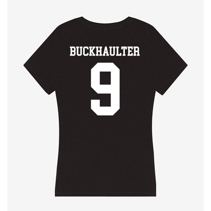 UAB - NCAA Football : Brandon Buckhaulter - Women's V-Neck T-Shirt-1
