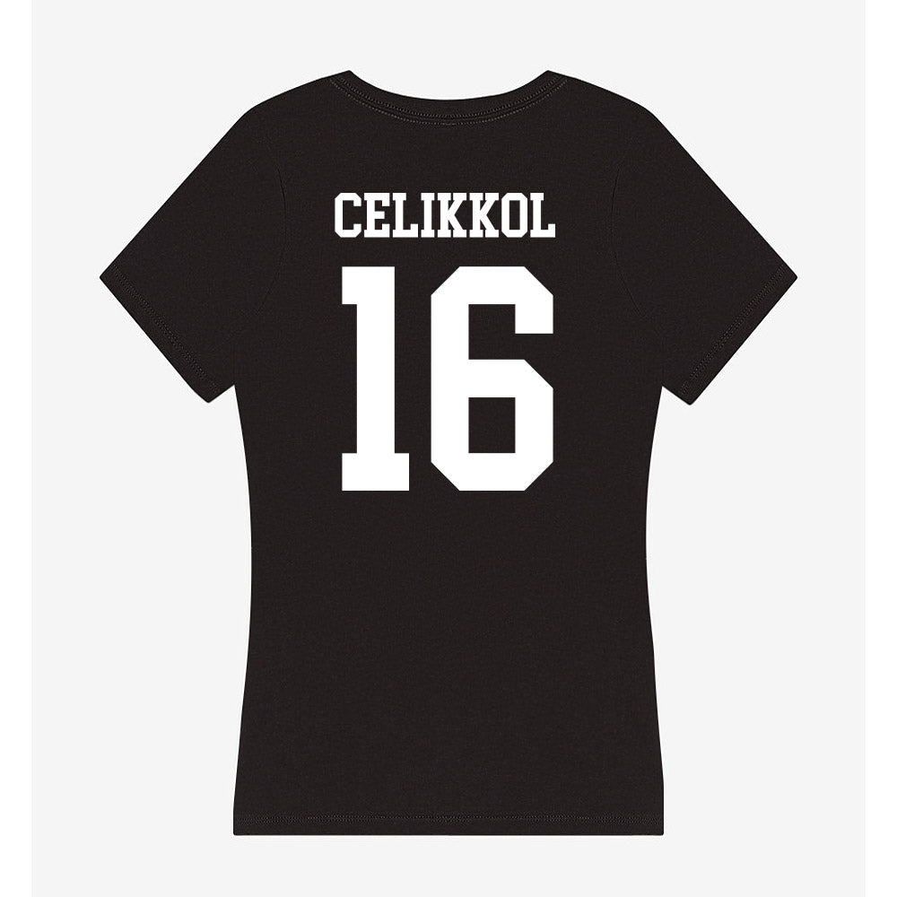 UAB - NCAA Women's Volleyball : Asli Celikkol - Women's V-Neck T-Shirt-1