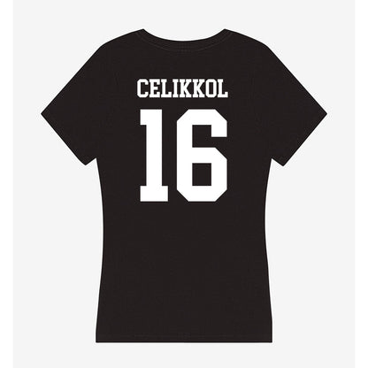 UAB - NCAA Women's Volleyball : Asli Celikkol - Women's V-Neck T-Shirt-1