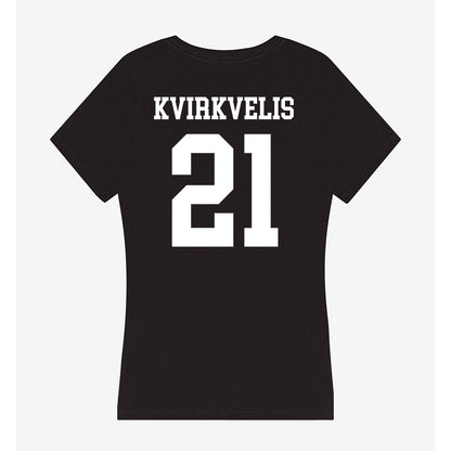 UAB - NCAA Women's Basketball : Lika Kvirkvelis - Women's V-Neck T-Shirt-1