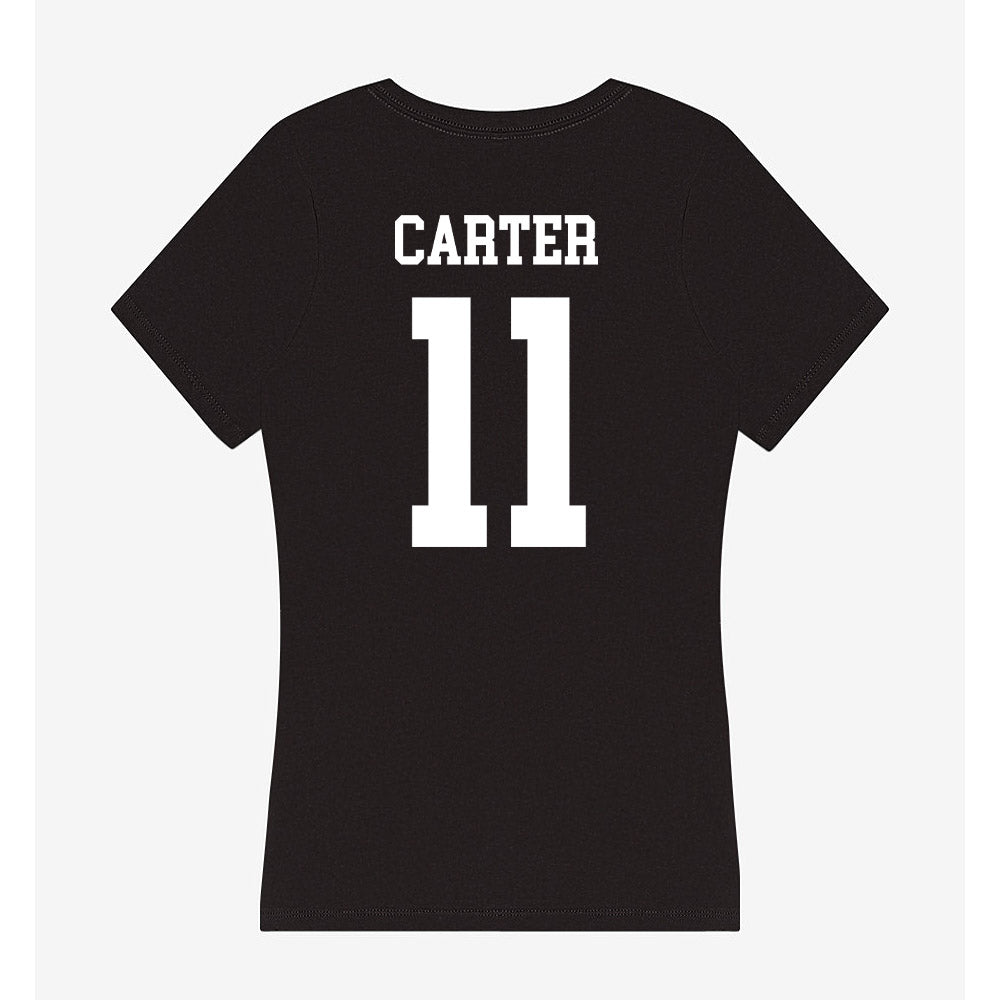 UAB - NCAA Women's Volleyball : Izabella Carter - Women's V-Neck T-Shirt-1