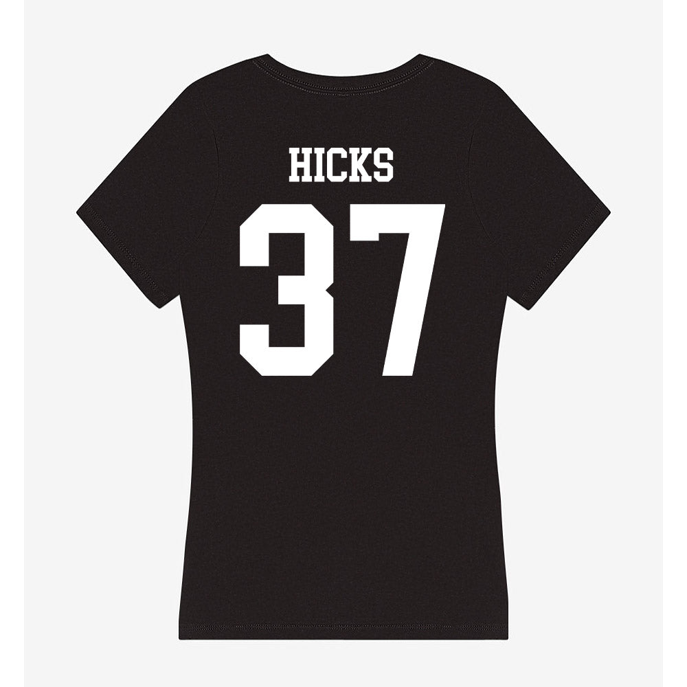 UAB - NCAA Baseball : Justin Hicks - Women's V-Neck T-Shirt-1