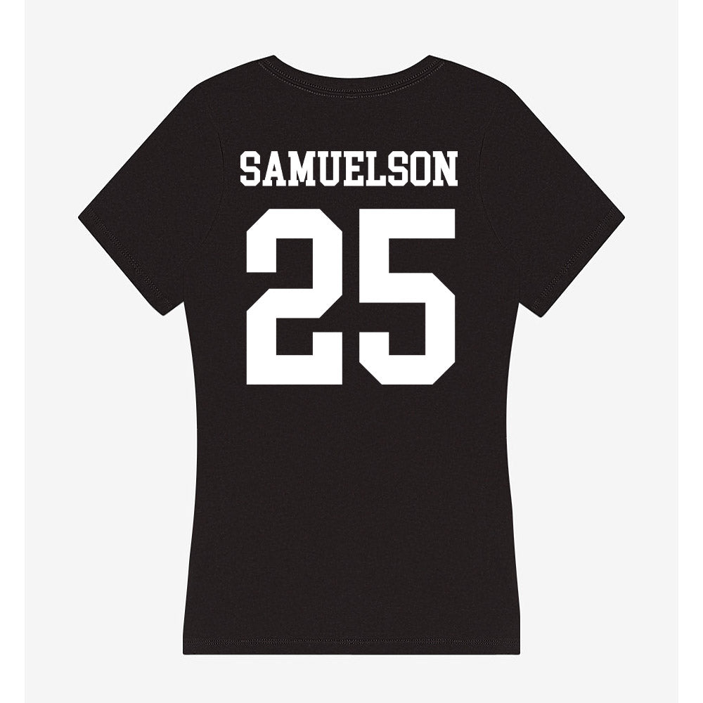 UAB - NCAA Baseball : Carter Samuelson - Women's V-Neck T-Shirt-1