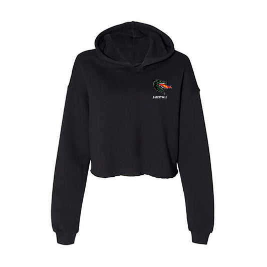 UAB - NCAA Women's Basketball : Hailey Jackson - Women's Crop Fleece Hooded Sweatshirt-0