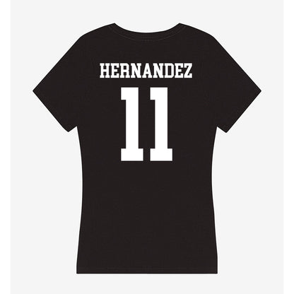 UCSD - NCAA Women's Volleyball : Katelyn Hernandez - Women's V-Neck T-Shirt-1