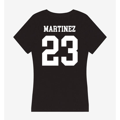 UCSD - NCAA Baseball : Trevian Martinez - Women's V-Neck T-Shirt-1