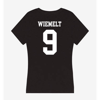 UCSD - NCAA Men's Volleyball : Leo Wiemelt - Women's V-Neck T-Shirt-1