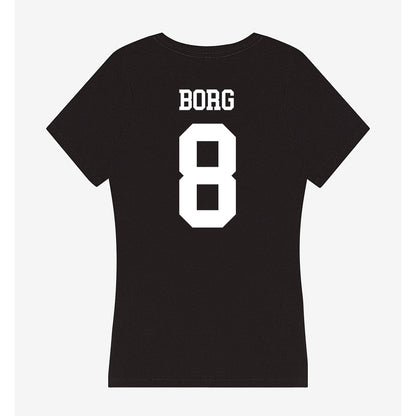 UCSD - NCAA Women's Soccer : Kennadi Borg - Women's V-Neck T-Shirt-1