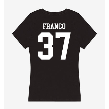 UCSD - NCAA Baseball : Xavier Franco - Women's V-Neck T-Shirt-1