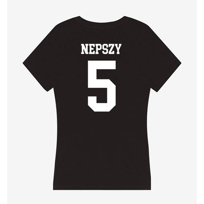 UCSD - NCAA Women's Volleyball : Maija Nepszy - Women's V-Neck T-Shirt-1