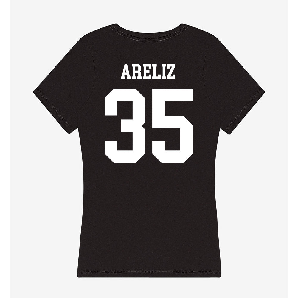 UCSD - NCAA Baseball : Julian Areliz - Women's V-Neck T-Shirt-1